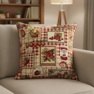 Dekorációs anyag GOBELIN premium Strawberry Jam Check