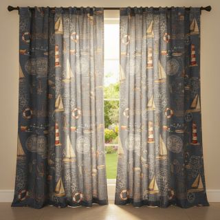 Dekorációs anyag GOBELIN premium Coast Lighthouse Sea