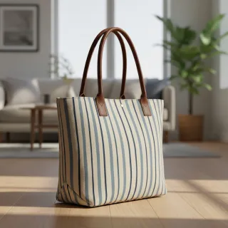 Dekorációs anyag Linenlook premium Wavy Art Stripe