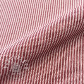 Dekorációs anyag DOBBY Colored stripe cherry