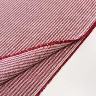 Dekorációs anyag DOBBY Colored stripe cherry