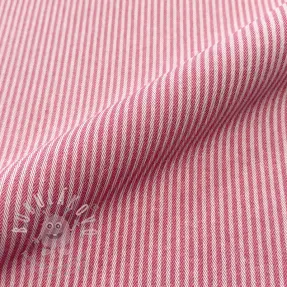 Dekorációs anyag DOBBY Colored stripe fuchsia