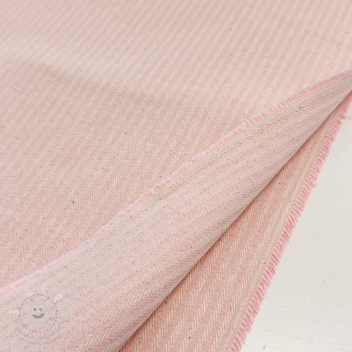 Dekorációs anyag DOBBY Colored stripe light pink