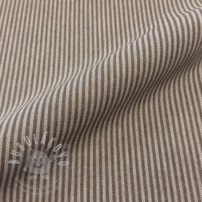 Dekorációs anyag DOBBY Colored stripe coffee