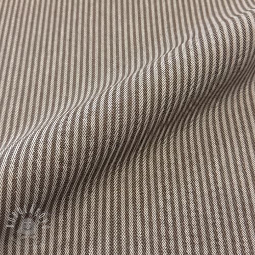 Dekorációs anyag DOBBY Colored stripe coffee