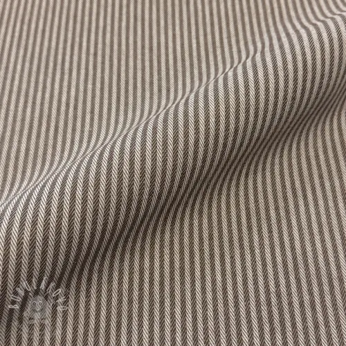 Dekorációs anyag DOBBY Colored stripe coffee