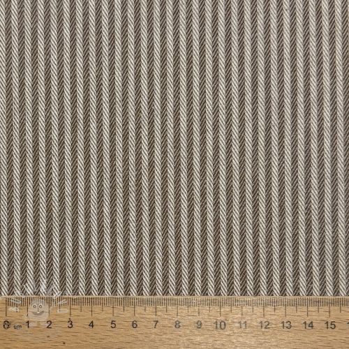 Dekorációs anyag DOBBY Colored stripe coffee