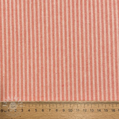 Dekorációs anyag DOBBY Colored stripe coral