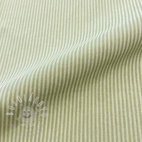 Dekorációs anyag DOBBY Colored stripe light green