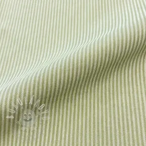 Dekorációs anyag DOBBY Colored stripe light green