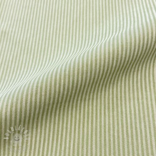 Dekorációs anyag DOBBY Colored stripe light green