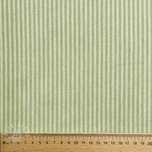 Dekorációs anyag DOBBY Colored stripe light green