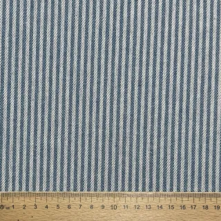 Dekorációs anyag DOBBY Colored stripe blue