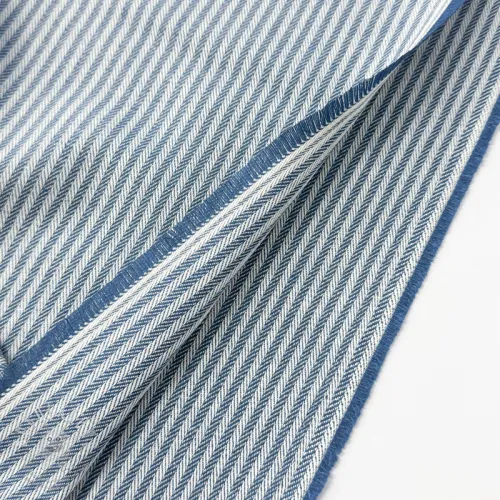 Dekorációs anyag DOBBY Colored stripe blue