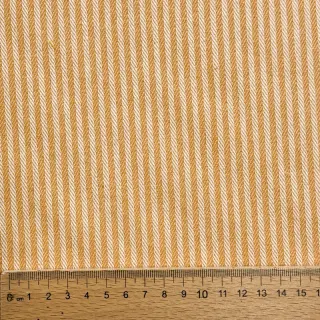 Dekorációs anyag DOBBY Colored stripe ochre