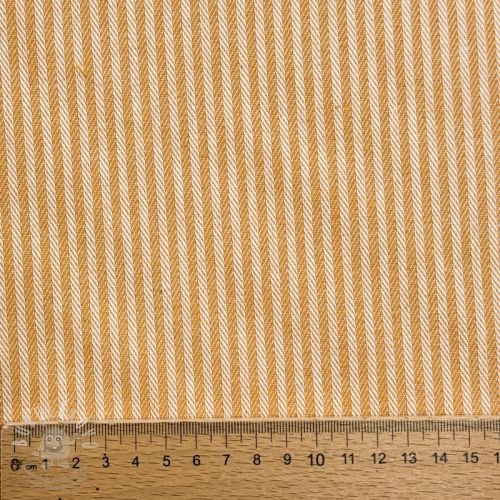 Dekorációs anyag DOBBY Colored stripe ochre