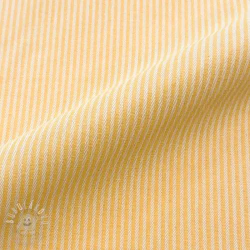 Dekorációs anyag DOBBY Colored stripe warm yellow
