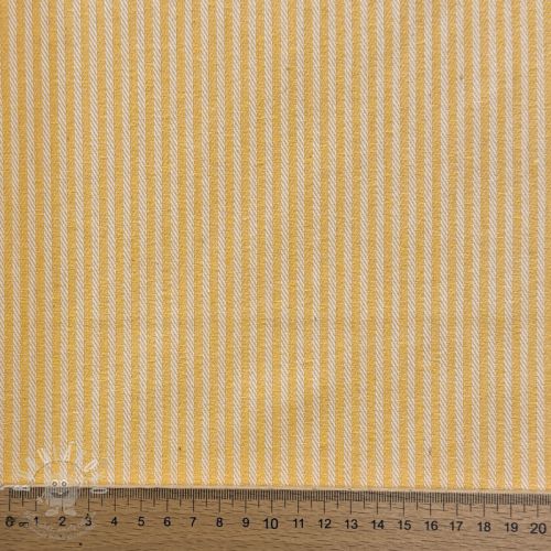 Dekorációs anyag DOBBY Colored stripe warm yellow