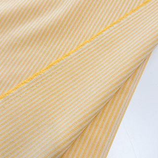 Dekorációs anyag DOBBY Colored stripe warm yellow