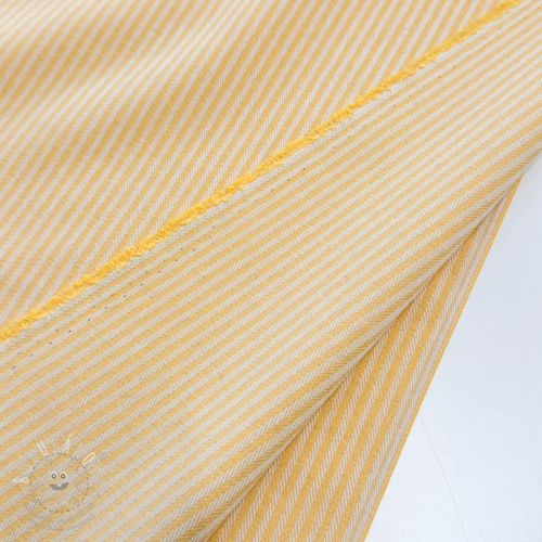 Dekorációs anyag DOBBY Colored stripe warm yellow