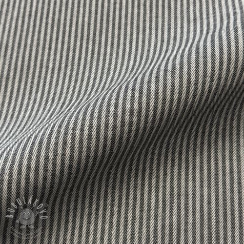 Dekorációs anyag DOBBY Colored stripe graphite