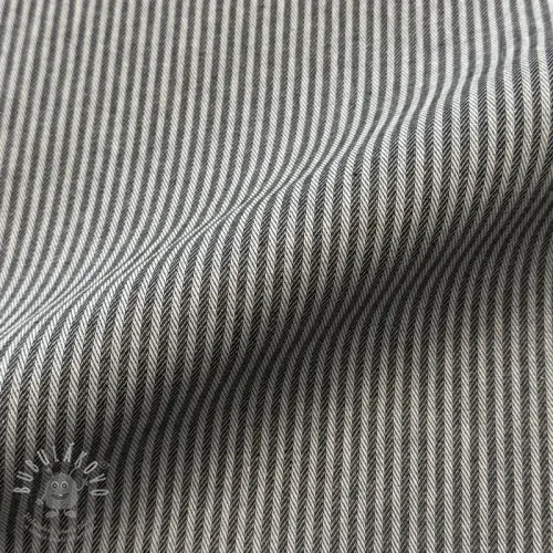 Dekorációs anyag DOBBY Colored stripe graphite