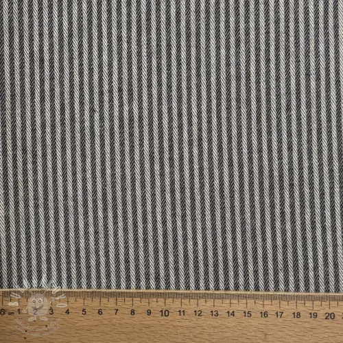 Dekorációs anyag DOBBY Colored stripe graphite