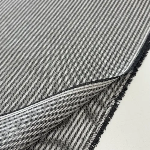 Dekorációs anyag DOBBY Colored stripe graphite