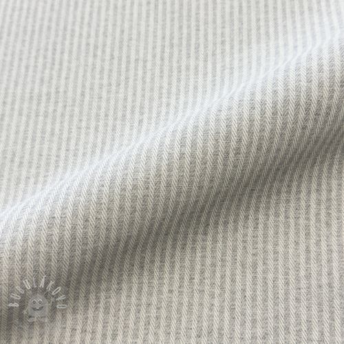 Dekorációs anyag DOBBY Colored stripe light grey