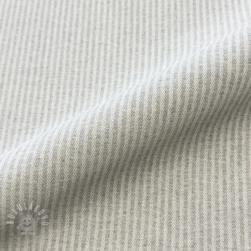 Dekorációs anyag DOBBY Colored stripe light grey