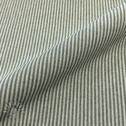 Dekorációs anyag DOBBY Colored stripe bottle green