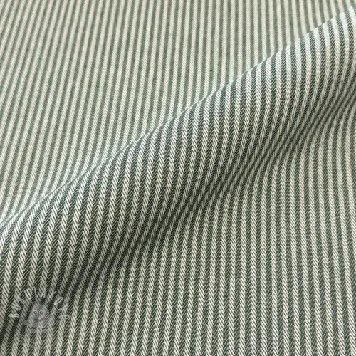 Dekorációs anyag DOBBY Colored stripe bottle green