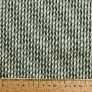 Dekorációs anyag DOBBY Colored stripe bottle green