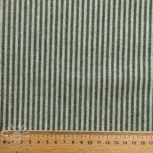 Dekorációs anyag DOBBY Colored stripe bottle green