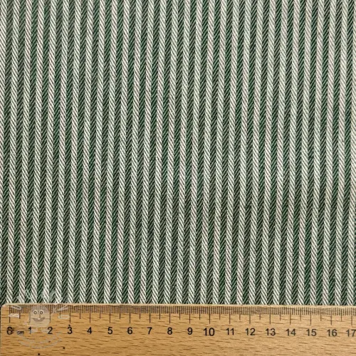 Dekorációs anyag DOBBY Colored stripe bottle green
