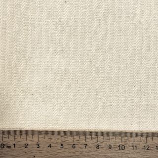 Dekorációs anyag DOBBY Colored stripe naturel