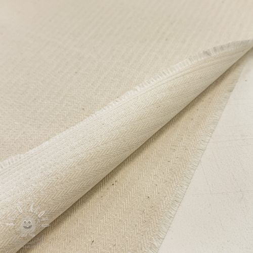 Dekorációs anyag DOBBY Colored stripe naturel