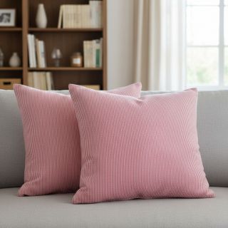 Dekorációs anyag DOBBY Colored stripe fuchsia