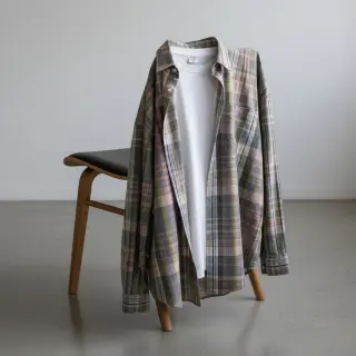 Pamutvászon YARN DYED Check Nina multi