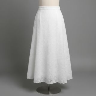 Pamutvászon EMBROIDERY 2 side Camelia