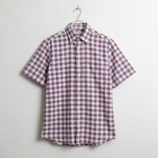 Pamutvászon FLANNEL BIG Check mauve