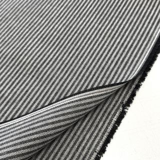 Dekorációs anyag DOBBY Colored stripe black