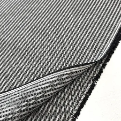 Dekorációs anyag DOBBY Colored stripe black