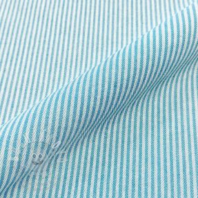 Dekorációs anyag DOBBY Colored stripe turquoise