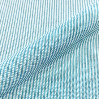 Dekorációs anyag DOBBY Colored stripe turquoise