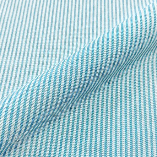Dekorációs anyag DOBBY Colored stripe turquoise