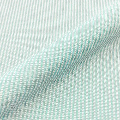 Dekorációs anyag DOBBY Colored stripe mint