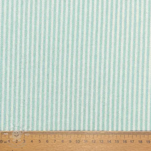 Dekorációs anyag DOBBY Colored stripe mint