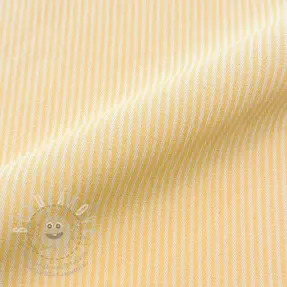 Dekorációs anyag DOBBY Colored stripe pastel yellow