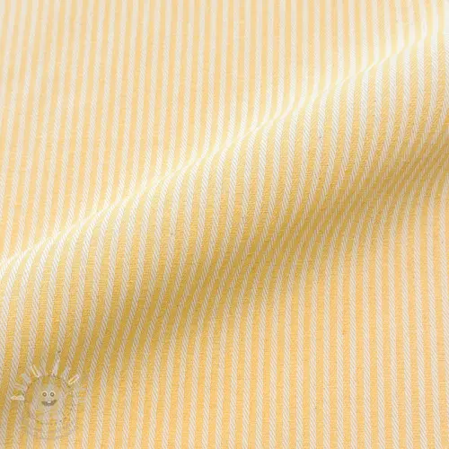 Dekorációs anyag DOBBY Colored stripe pastel yellow